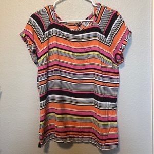 Worthington - Large - blouse with keyhole back